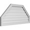 Ekena Millwork Octagonal Top Surface Mount PVC Gable Vent w/ 2"W x 1-1/2"P Brickmould Frame, 42"W x 20"H GVPOT42X2002SF - alternate 3